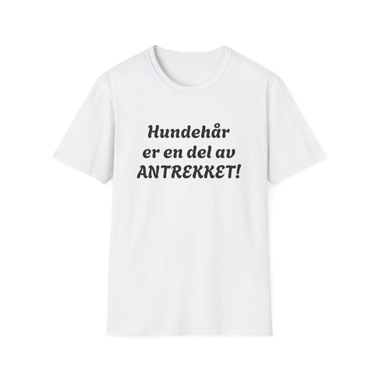 Hundehår er en del av antrekket!